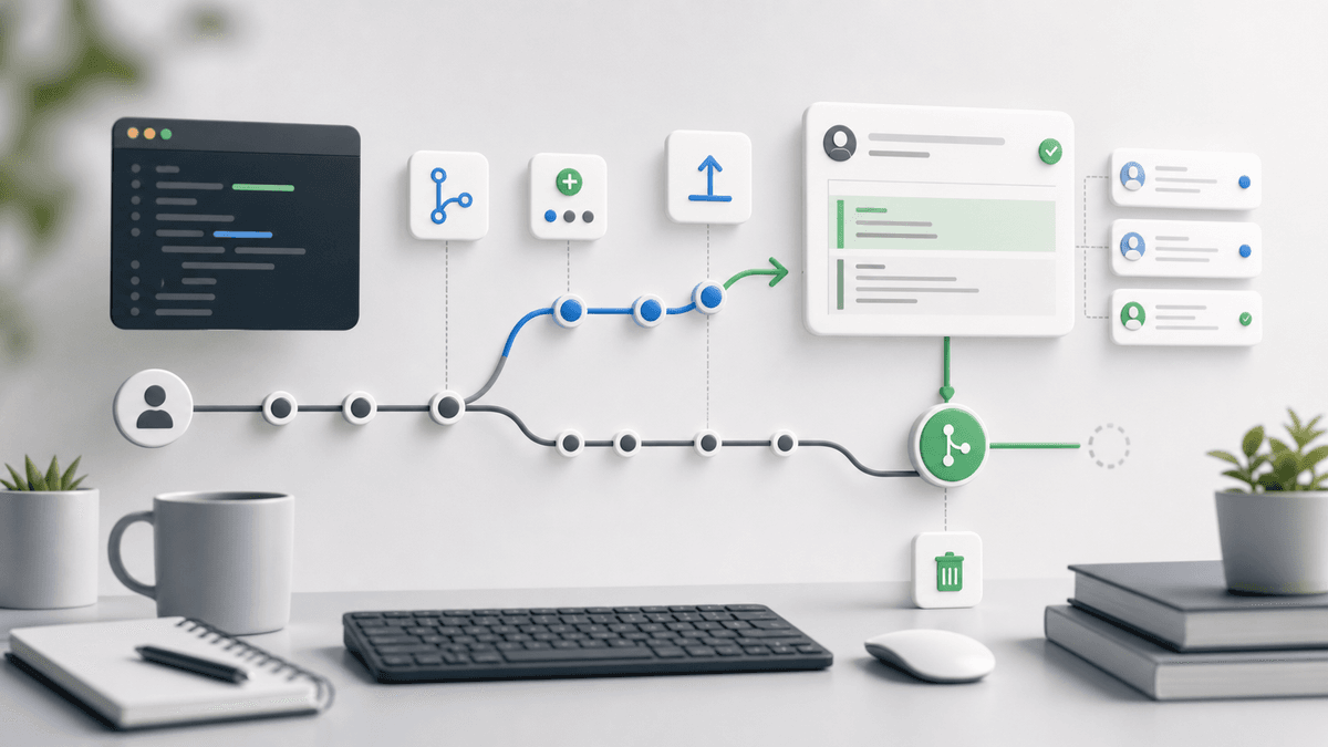 Master the Pull Request: A Developer's Guide to Git CLI and GitHub · ux dev