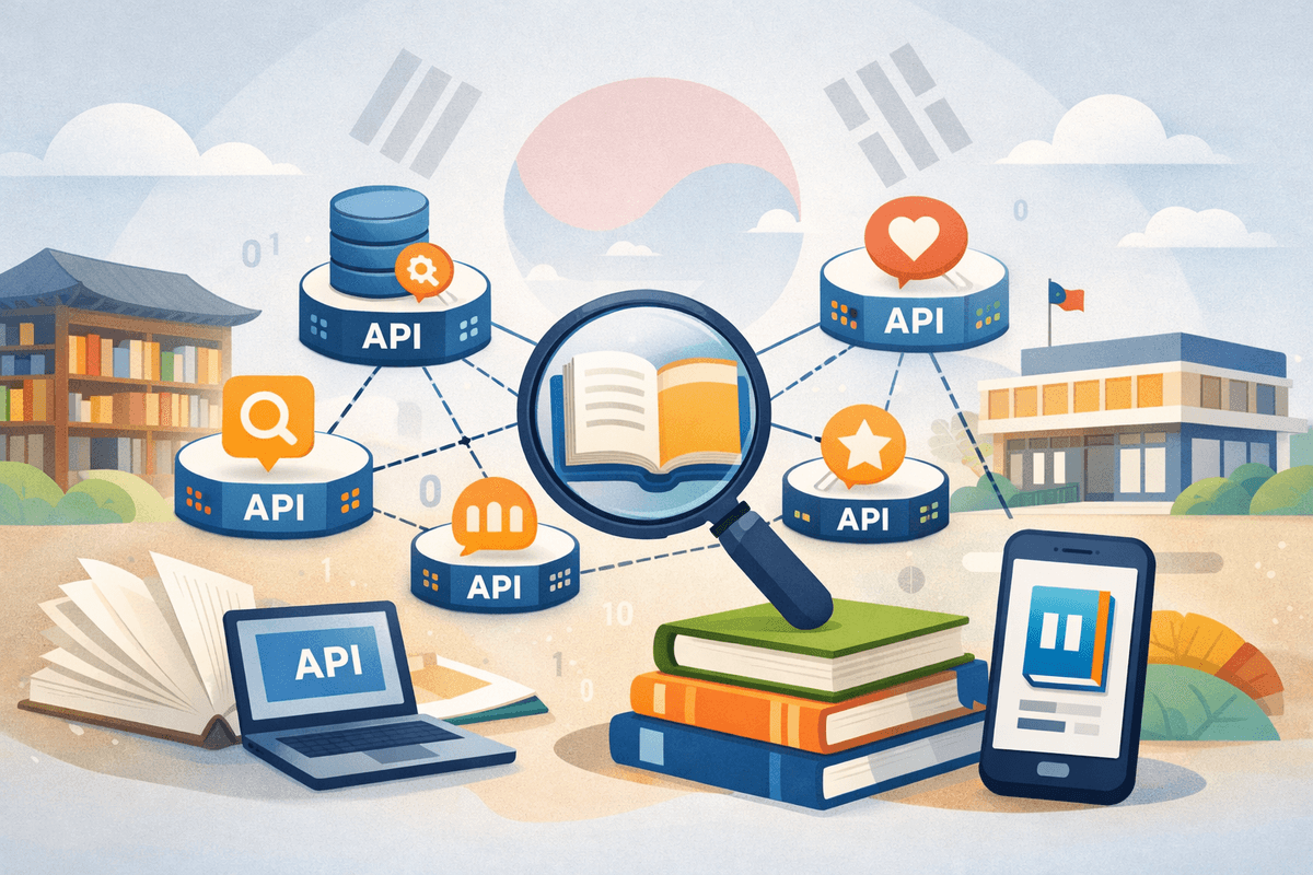 한국 도서 데이터를 무료로 가져오는 API 추천 (국내 도서 커버리지 중심) · ux dev