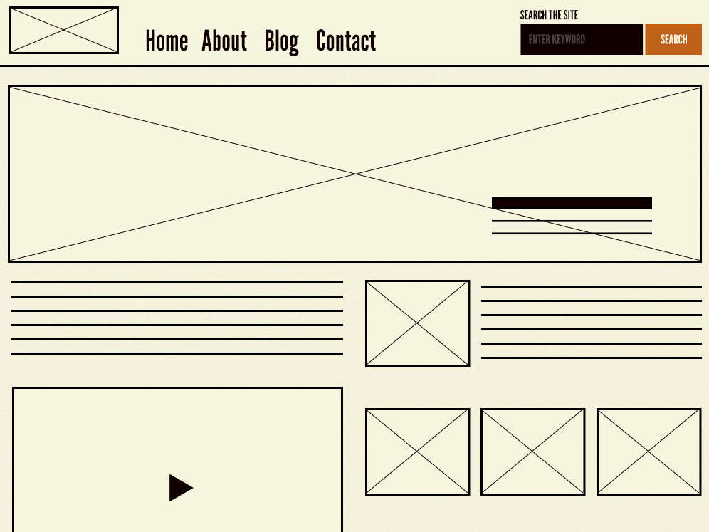 ORGANISMS(유기체)이 모여 구성하는 실질적 디자인 화면 산출물로서의 TEMPLATES(템플릿)