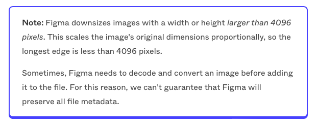 피그마의 첨부 이미지 크기 제한
