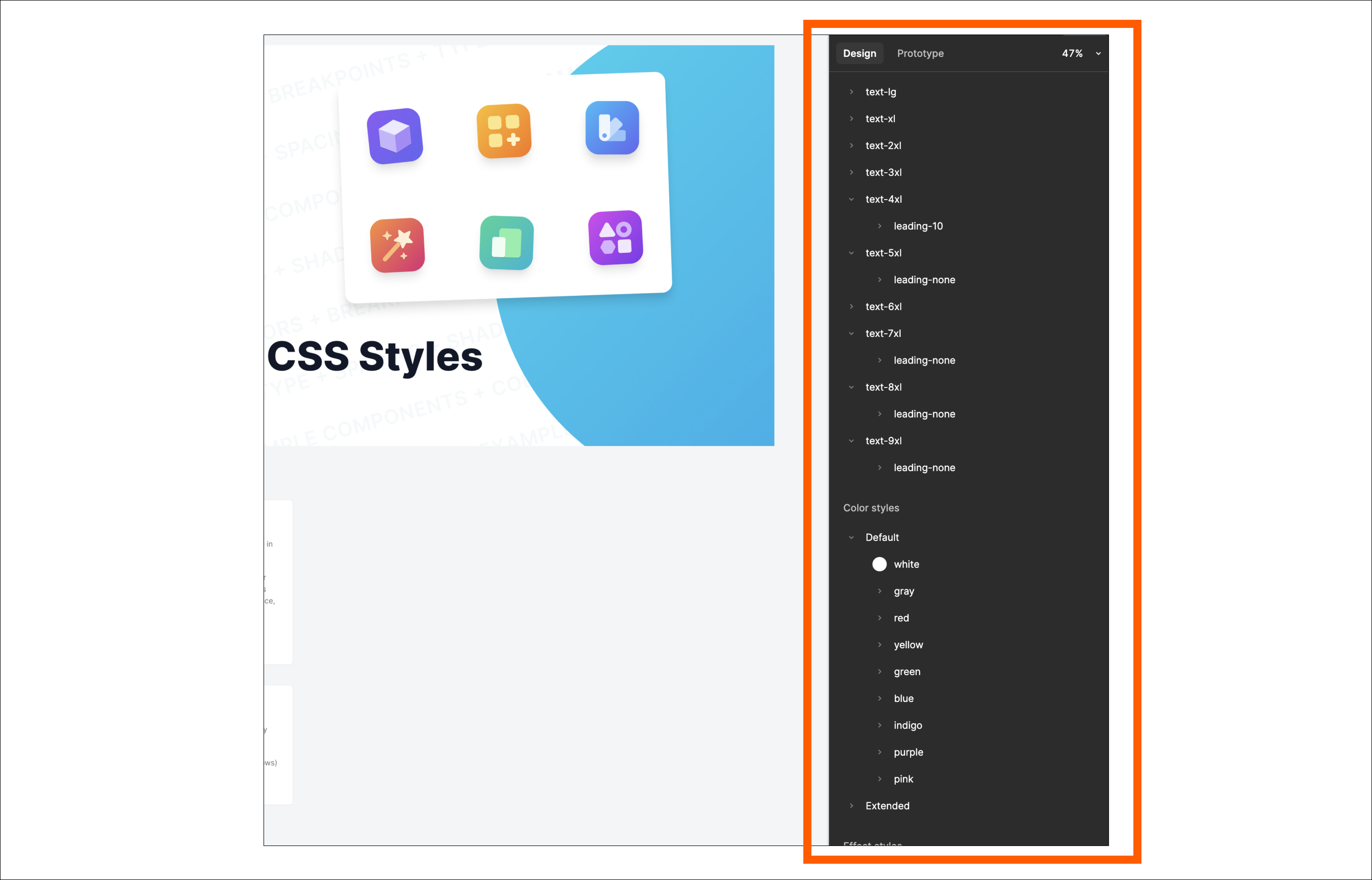 프리셋 스타일을 커스텀해서, 기존 테일윈드 디자인 시스템 체계를 활용